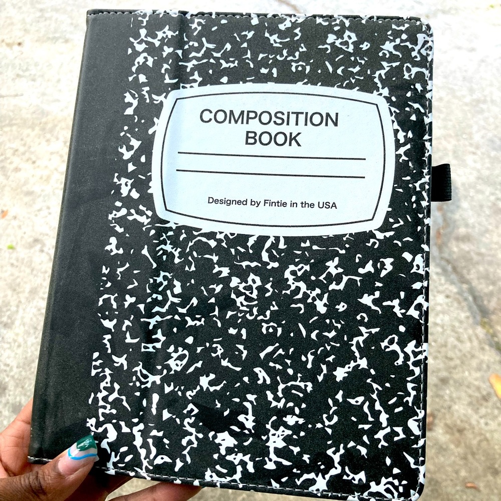 Composition Notebook IPad Case